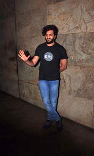 Riteish Deshmukh poses at Special Screening of 'SULTAN'