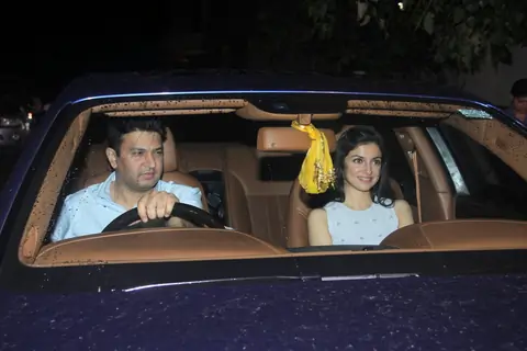 Bhushan Kumar and Divya Khosla at Special Screening of 'SULTAN'
