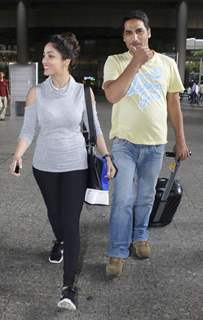 Yami Gautam spotted at Airport