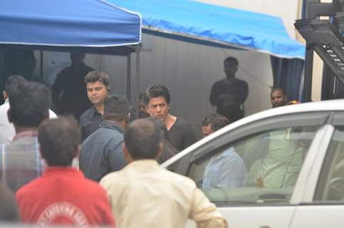 Shah Rukh Khan snapped at Mehboob Studio