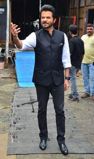 Anil Kapoor poses on the sets of 'India's Got Talent'