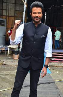 Anil Kapoor snapped on the sets of 'India,s Got Talent'