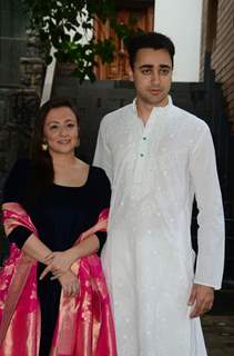 Imran Khan with her wife at Aamir Khan's EID 2016 Press Meet!