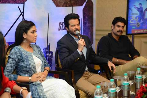 Sakshi Tanwar, Anil Kapoor and Sikander Kher during Promotions of '24 Season 2' Show