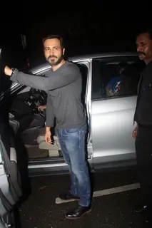 Emraan Hashmi snapped in BKC post dinner!