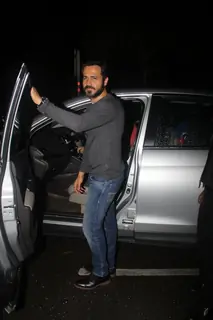 Emraan Hashmi snapped in BKC post dinner!