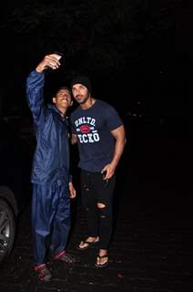 John Abraham snapped post screening of 'Dishoom'