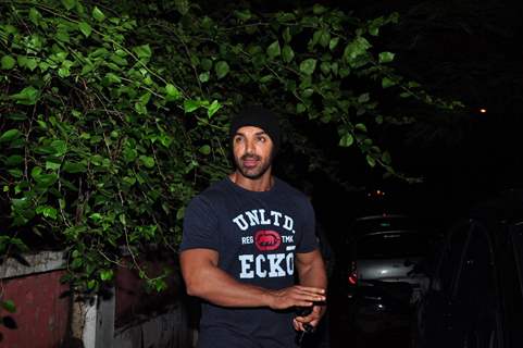 John Abraham snapped post screening of 'Dishoom'