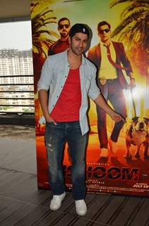 Varun Dhawan at Promotions of Dishoom!