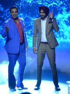 Sohaib Akhtar & Harbhajan Singh Shoots for 'Mazak Mazak Mein'