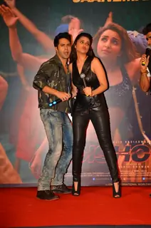 Varun Dhawan and  Parineeti Chopra at Launch of Song 'Jaaneman Aah' from Dishoom