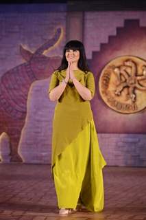 Neeta Lulla at Mohenjo Daro's 'Introduction of Chaani' aka Pooja Hegde, event