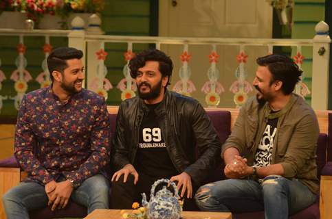 'Great Grand Masti trio on 'The Kapil Sharma Show' for Promotions