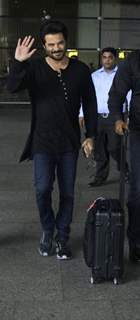 Anil Kapoor Snapped at Airport