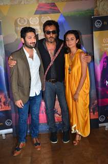 Jackie Shroff, Ira Dubey and Raaghav Chanana at Special Screening of film 'M Cream'