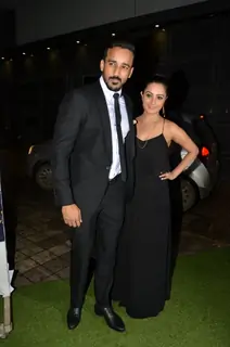 Rohit Reddy and Anita Hassanandani at Divyanka Tripathi - Vivek Dahiya,s Wedding Reception