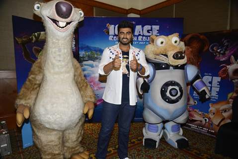 Arjun Kapoor promotes 'Ice Age'