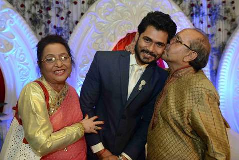 Fiance Avinash Dwivedi at Sambhavna Seth Marriage Ceremony