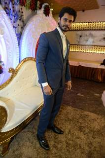 Fiance Avinash Dwivedi at Sambhavna Seth Marriage Ceremony