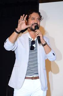 Irfan khan promotes his New movie 'MADAARI' At Mithibhai College