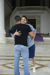 Salman Khan and Anushka Sharma at 'Sultan' press meet at Panvel