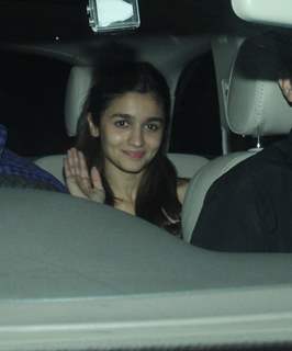 Alia Bhatt at Katrina Kaif's Birthday Bash