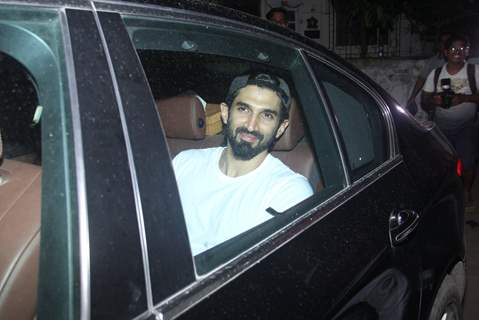 Aditya Roy Kapur at Katrina Kaif's Birthday Bash