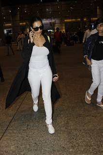 Malaika Arora Khan spotted at airport!