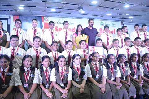 John Abraham at Sacred Heart school event in Kalyan