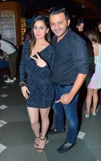 Shraddha Arya at birthday celebration of Kunal Verma at R- ADDA