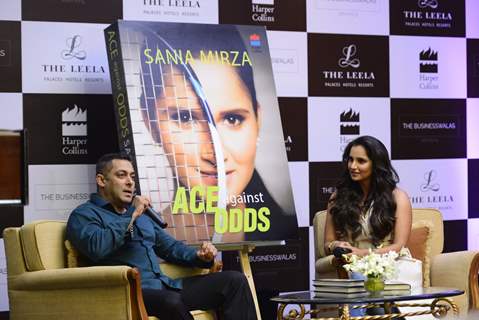 Salman Khan launches Sania Mirza's book 'Ace against Odds'