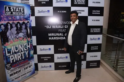 Manik Soni at Launch of the music video album & Birthday bash of Mr. Gautam Sharma