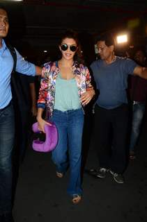 Jacqueline Fernandes spotted at airport