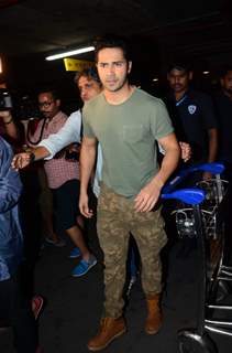 Varun Dhawan spotted at airport