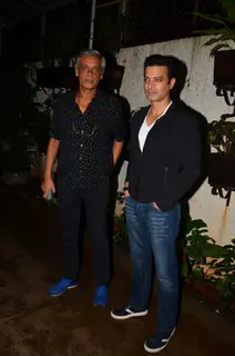 Sudhir Mishra and Rahul Bhat at Special screening of the film “Madaari”