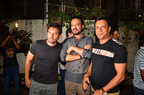 Irrfan Khan and Jackky Bhagnani at Special screening of the film “Madaari”