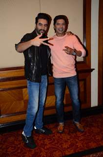 Shaan and Shekhar Ravjiani at Launch of &TV's new show 'The Voice India Kids'