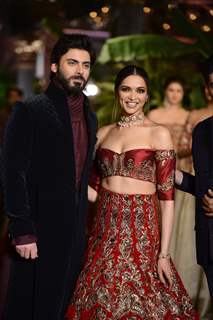 Fawad Khan and Deepika Padukone at Manish Malhotra's Fashion Show