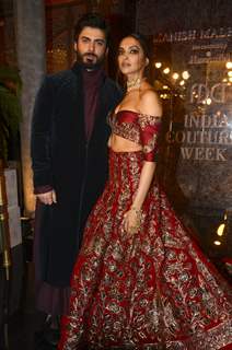 Fawad Khan and Deepika Padukone at Manish Malhotra's Fashion Show