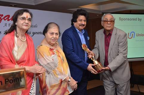 Pankaj Udhas at Khazana Ghazal Festival to aid Cancer and Thalesemic patients