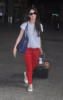 Celebs snapped at airport