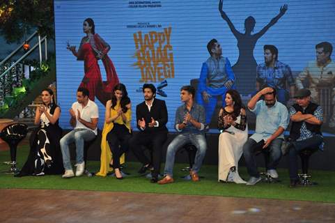 Cast at Trailer launch of 'Happy Bhaag Jayegi' Team at Kapil Sharma Show