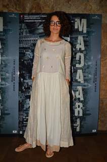 Kangana Ranaut at the screening of Madaari at Lightbox