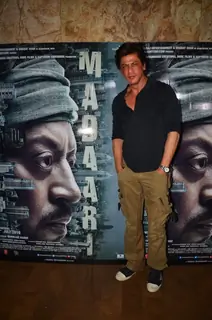 Shah Rukh Khan at the special screening of Madaari