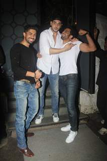 Actors Upen Patel and Zayed Khan snapped at 'Nido'