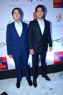 Anant Ambani and Akash Ambani  at Launch of Gunjan Jain's Book 'She Walks She Leads'