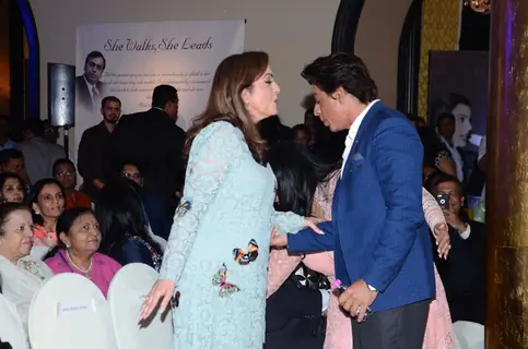 SRK and Ambanis at Launch of Gunjan Jain's Book 'She Walks She Leads'