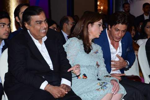 SRK and Ambanis at Launch of Gunjan Jain's Book 'She Walks She Leads'