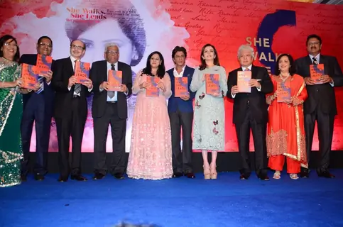 SRK and Ambanis at Launch of Gunjan Jain's Book 'She Walks She Leads'