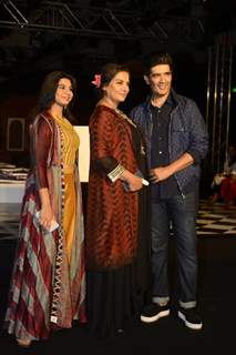 Shabana Azmi and Manish Malhotra at India Couture Week